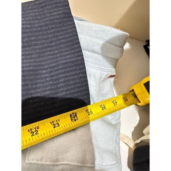 Theory Navy Striped Fairfield Knit Treeca Pant Size16 NWt - Picture 8 of 9